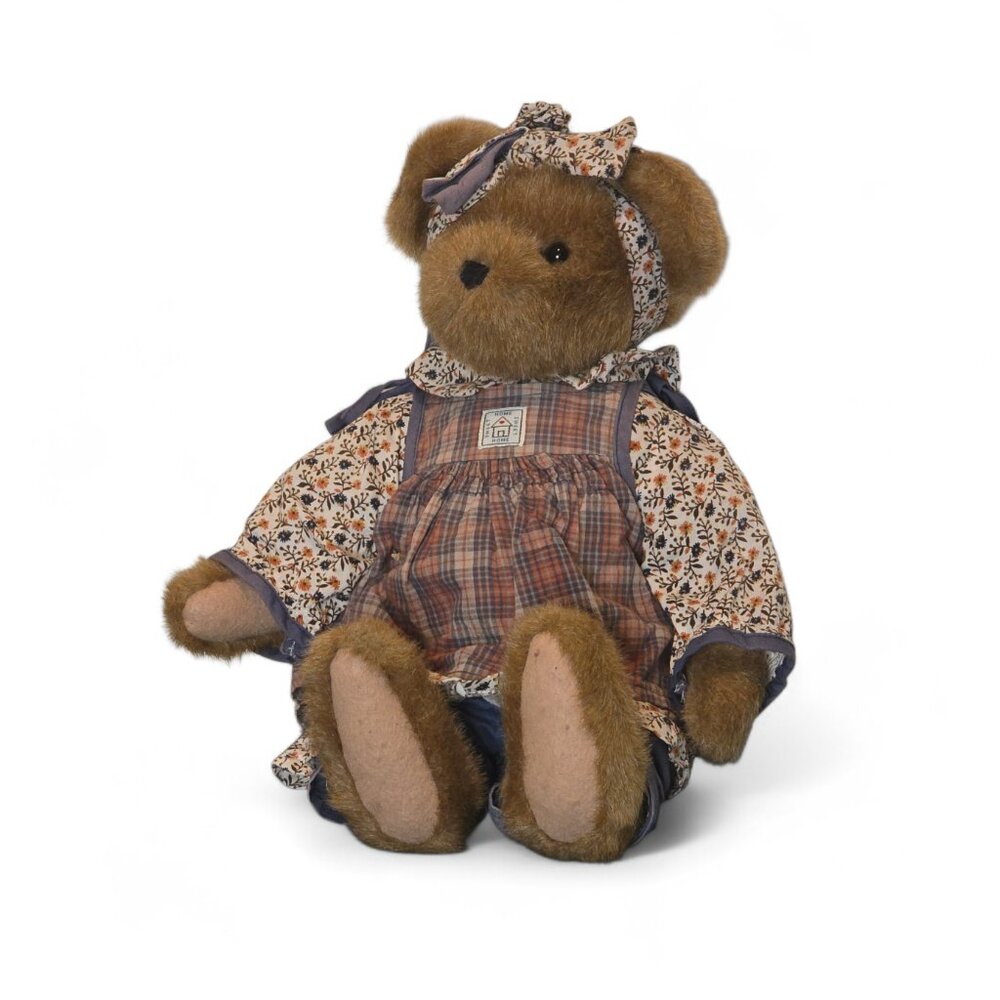 Boyds Bears Jennie Marie Warmheart Plush 15” Vintage Collectible Teddy Bear